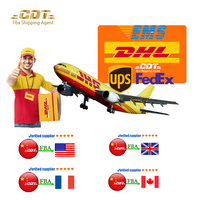 Günstigster Logistikagent für UPS/DHL/FEDEX/TNT Schneller Luftfracht-Tür-zu-Tür-Versand von China nach Amerika/USA/UK/Europa