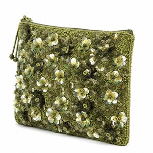 Sac à bandoulière en toile de coton perlé au design unique, fait main, élégant, léger, sac fourre-tout pour tous les jours, disponible à la vente - Product Image 2