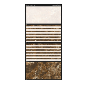 Carrelage mural et de sol en céramique émaillée 300x600 mm pour salle de bain, toilettes, cuisine, collection Concept, design moderne pour résidentiel. - Product Image 1