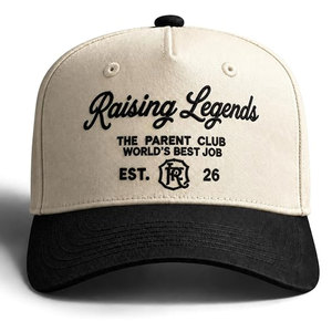 Casquette de baseball personnalisée pour maman et papa, pour hommes et femmes, casquette structurée à 5 panneaux, visière incurvée, logo brodé, réglable - Product Image 5