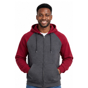 Zipper Hoodie for Men Custom Full <b>Zip</b> <b>Hooded</b> Sweatshirt Active Premium Casual Sportswear OEM ODM Manufacturer Wholesale Supplier - Product Image 1