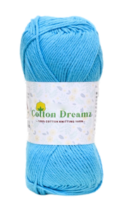 Pelote de fil à tricoter 100% coton pour l'artisanat, matériau durable, doux et respirant, 100g pour vêtements, décoration intérieure, accessoires - Product Image 6