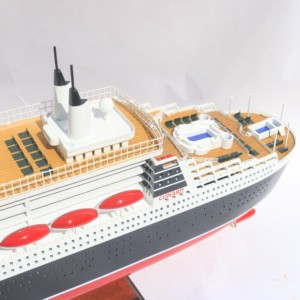 Modèle de bateau en bois QUEEN MARY 2 Ocean Lines VERSION STANDARD - Product Image 5