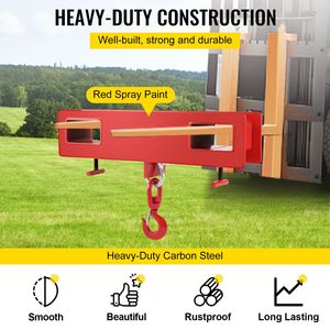 4400 libbre. Gru Girevole per Carrelli Elevatori - Attrezzatura di Sollevamento Mobile - Product Image 4