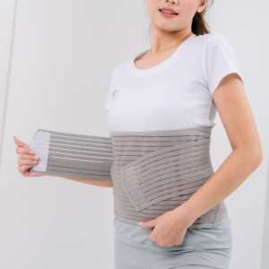 Excellent Finest First Rate Prime Quality Superior Bamboo <b>Corset</b> Waist Shaper <b>Tummy</b> Reduction <b>Corset</b> Postpartum Adjustable Wrap - Product Image 4