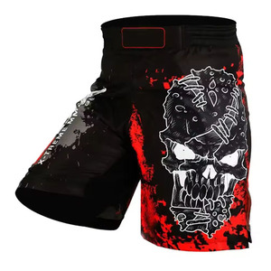 Oem Custom MMA Shorts OEM Services Reasonable Price Latest Style Custom Design Low MOQ Affordable Price MMA Shorts For Men - Product Image 5