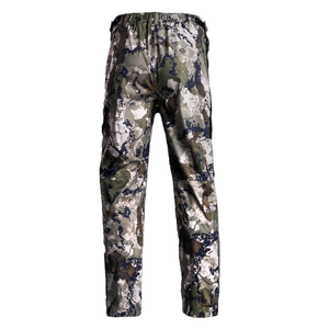 Men's Waterproof Camouflage Tactical Pants <b>Elastic</b> Waist Midweight Polyester Casual Outdoor Wear - Product Image 4