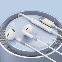 Écouteurs Filaire USB-C Haute Qualité 2026, Meilleures Ventes pour iPhone 15/16/17, Écouteurs Type-C avec Micro, Câble 1,5 M