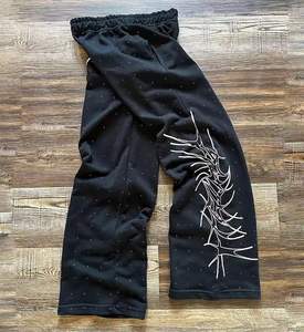 Custom Men's Plus Size <b>Hip</b> Hop Trousers 100% Cotton Waterproof Breathable Quick Dry - Product Image 2