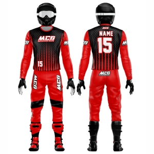 Awesome Sublimation Printing Breathable Comfortable Fabric Eco Friendly Motocross, MTB and Dirt Bike Racing Uniforms - Product Image 1