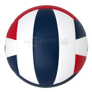 Balón de Voleibol Personalizado de Cuero para Interiores y Exteriores, Tamaño Oficial, Balón de Juego Blanco para Voleibol de Playa - Product Image 4