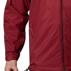 Chaqueta cortavientos personalizada para hombre para entrenamiento al aire libre, tela impermeable a prueba de viento para deportes de invierno, cortavientos con logotipo impreso - Product Image 6