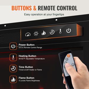 Industrial Style 80\" Fireplace TV Stand with 60\" Media Storage Corner Storage Drawers Cabinets TV <b>Console</b> Table - Product Image 5