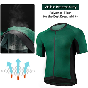 Nuevo Conjunto de Ciclismo Personalizado de Alta Calidad, Transpirable y de Secado Rápido para Adultos, Talla Grande, Jersey 100% Poliéster - Product Image 2