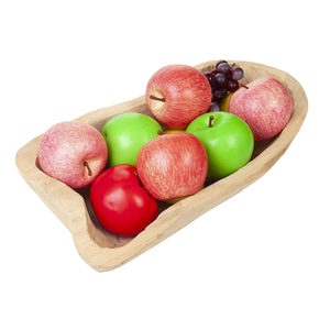 Bols à pâte en bois faits à la main, écologiques, vente en gros, grands bols de mélange, bols multi-usages pour salades de fruits, pour le stockage des aliments dans la cuisine - Product Image 6