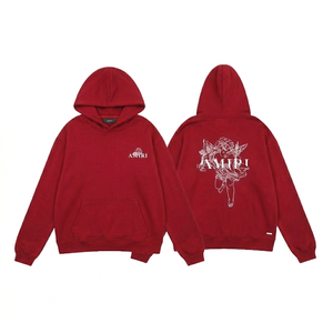 Sweat à capuche pour homme en coton 100% personnalisé en usine, style vintage imprimé pour l'hiver, impression en relief de haute qualité - Product Image 4