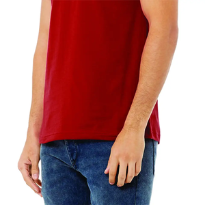Men's Solid Jersey Quick Dry Knitted Fitness Sports Gym Training Top Breathable Jogging Sportswear Formal Style T-Shirts - Product Image 6