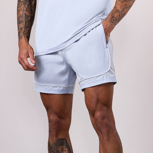New Arrival Training Sports Gym Tracksuit Men Summer Running Set Quick Dry <b>t</b>-Shirt Shorts Men - Product Image 1