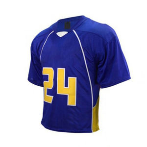 Uniformes de Lacrosse Unisex de Primera Calidad, Transpirables, MOQ Bajo, Manga Corta, Color Sólido, Secado Rápido, Ropa Deportiva con Color Personalizado - Product Image 3