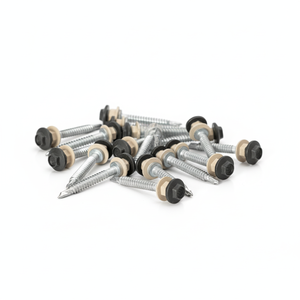 สกรูเจาะยึดหัวหกเหลี่ยม PDC รุ่น 12 เหล็กกล้าคาร์บอน คลาส 4.8 และ 6.8 ชุบสังกะสี/ชุบกัลวาไนซ์ เกลียวหยาบ นิ้ว - Product Image 1