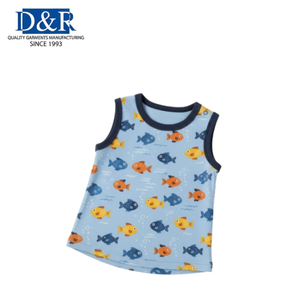 Vente en gros Malaisie OEM Ensemble de vêtements ethniques respirants 2 pièces style bohème pour bébés filles, collection printemps, polyester/coton - Product Image 4