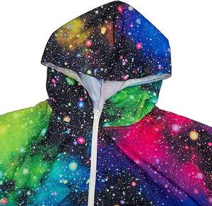 Conjunto Deportivo Impermeable de 2 Piezas, Chaqueta Cortavientos y Pantalones, Forro Polar de Poliéster Grueso y Transpirable, con Cierre, Personalizable - Product Image 3