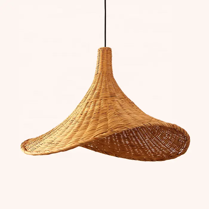 Hand woven Rattan Pendant Light Decor Indoor Pendant Lamps made in Vietnam from Keico