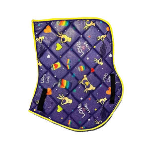 Tapis de selle pour chevaux, pour l'équilibre équestre, haute élasticité et antidérapant, avec trous respirants - Product Image 4