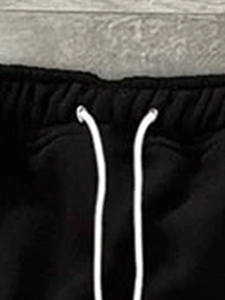 Nouveau pantalon de jogging évasé en coton de haute qualité pour homme, avec patchwork et taille élastique, pantalon de survêtement évasé délavé pour homme - Product Image 3
