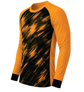 Camiseta de Portero Personalizada para Hombre Adulto, Manga Larga, Impresión Digital, Uniforme de Fútbol, 100% Poliéster, Secado Rápido - Product Image 3