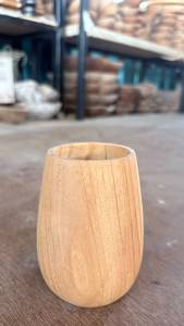 Indoneisan's Best Seller Vintage Design Wooden Mug Reusable Eco-Friendly Simple <b>Drink</b> <b>Holder</b> Home Use Gift - Product Image 1