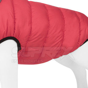 Veste légère et moderne en polyester et coton pour petits chiens et chats, tissu doux et confortable, idéale pour les sorties hivernales - Product Image 6