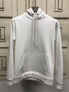 Sweat-shirt unisexe à capuche brodé avec strass, color block, coupe classique, en molleton, décontracté, avec poche, style hiver, 100% coton - Product Image 1