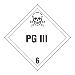 Señal de Advertencia de Seguridad de PVC Duradero Brady PG III para Laboratorios y Áreas Industriales - Product Image 1