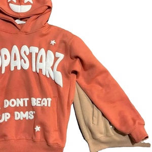 เสื้อฮู้ดพิมพ์ลายพัฟโพลีเอสเตอร์โอเวอร์ไซส์พิมพ์ลายพิมพ์ซับลิเมชันแบบกำหนดเอง - Product Image 3