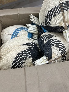Natural Bamboo Hand Fan Designed for Summer Events Home Decoration and International Wholesale Markets - Product Image 5