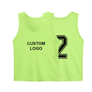Wholesale OEM New Model Printed Number Comfortable Men Football <b>Training</b> Vest Quality Custom Design Sports Soccer <b>Bibs</b> - Product Image 1