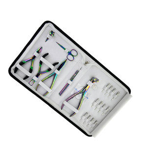 Kit d'outils robustes pour extensions capillaires en acier inoxydable, outils d'installation de micro-anneaux, accessoires d'application pour extensions de cheveux - Product Image 6