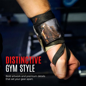Correas de Levantamiento de Pesas para Gimnasio, Novedad en Tendencia, Correa de Muñeca Unisex Personalizada con 100% de Satisfacción - Product Image 4