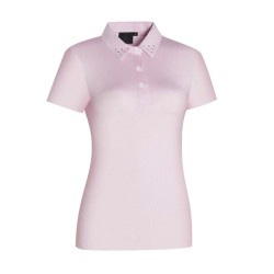 Camiseta Polo de Algodón para Mujer, Manga Corta, Estilo Casual, Logotipo Personalizado, Proveedor Mayorista, Calidad Premium, Tela Transpirable - Product Image 4