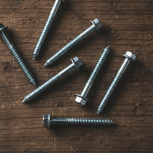 Tornillo de Cabeza Hexagonal Externa de Acero al Carbono CLASE 4, Marca PDC, Modelo 4, Resistente a la Corrosión, Galvanizado en Caliente, Rosca para Madera, Métrica/Pulgada - Product Image 6