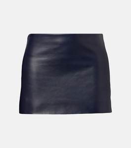 Service OEM – Mini-jupe en cuir véritable pour femme, sur mesure, décontractée, taille haute, élégante, mode, luxe, confectionnée sur mesure, échantillon d'usine premium - Product Image 1