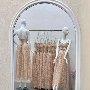 Luxury Chiffon Corset <b>Long</b> Dress Applique Bow Detail <b>Spaghetti</b> Strap Sweetheart Neckline Ball Gown Silhouette Empire Spring - Product Image 4