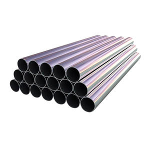 Tuyau en acier inoxydable soudé, tube rond en acier, tuyau résistant à la corrosion pour la construction industrielle, la fabrication et l'ingénierie - Product Image 3