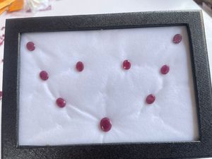 Conjunto de Joyería de Rubíes Naturales de Liberia de 23.80 Ct – Colgante, Pendientes y Conjunto de 6 Piezas de Rubíes, Conjunto de Collar de Rubí Rojo Genuino al por Mayor - Product Image 4