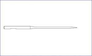 Universal <b>Sewing</b> Machine Needles 765732 Nm 60 8 Iron Spare Parts for Industrial Apparel Equipment - Product Image 2