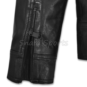 Veste en cuir pour femme, style streetwear tendance 2026, manteau mi-long pour l'automne et l'hiver, pour femmes à la mode - Product Image 4
