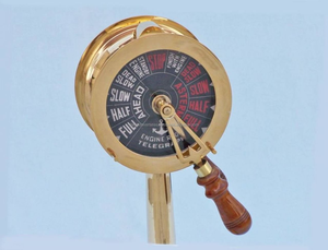 เครื่องใช้บนโต๊ะอาหารงานทะเลเครื่องโทรเลขย้อนยุคทำจากทองเหลืองอย่างดีสำหรับตกแต่ง - Product Image 2