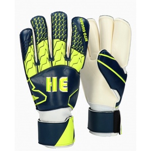 Gants de gardien de but professionnels Gants de football de 4mm Doigt de protection Gants de gardien de but de football respirants à des prix raisonnables - Product Image 1