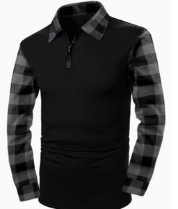 Camisa de Franela a Cuadros Buffalo de Hardihood International, Manga Larga, Algodón y Poliéster, OEM, Unisex, Ropa para Adultos - Product Image 1